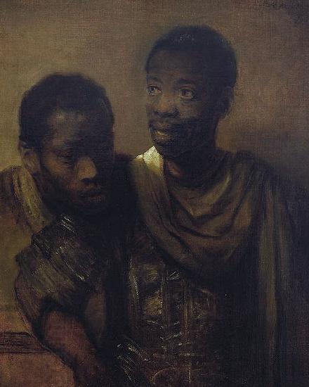 Rembrandt Peale Two young Africans. China oil painting art